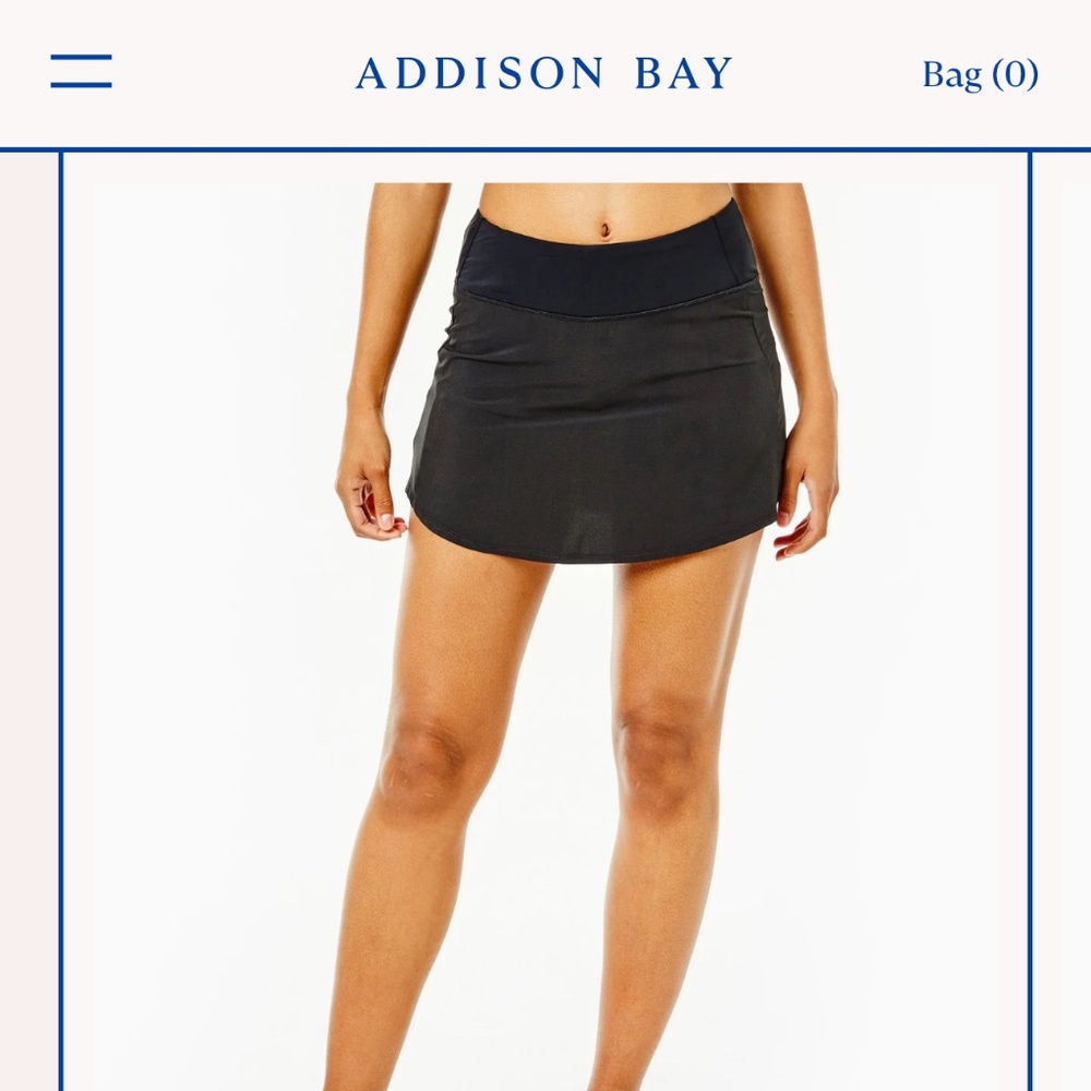 Addison Bay Everyday Skort Black M